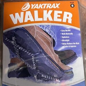 Yaktrax Walker Size S with Steel Coils for Walking on Snow/Ice NEW